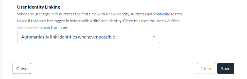 Automatic User Identity Linking