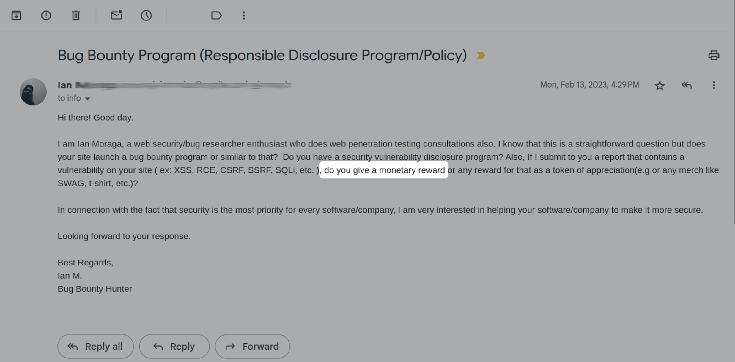 fake vulnerability disclosure